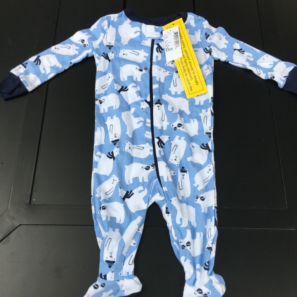 NWT 0-3 months cotton sleeper TCP